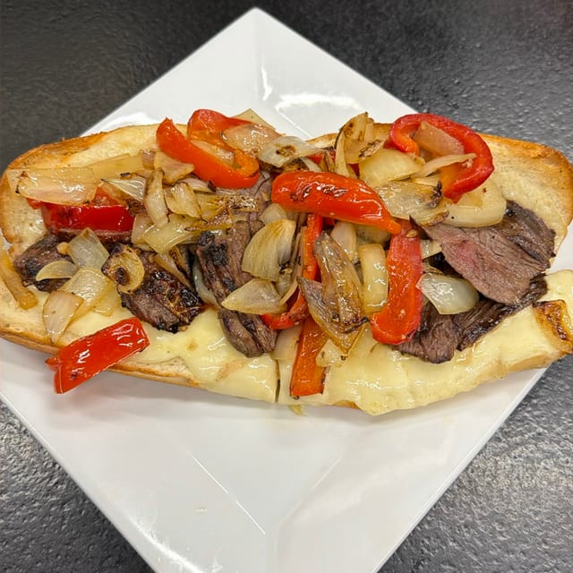 Cheese Steak Hero.