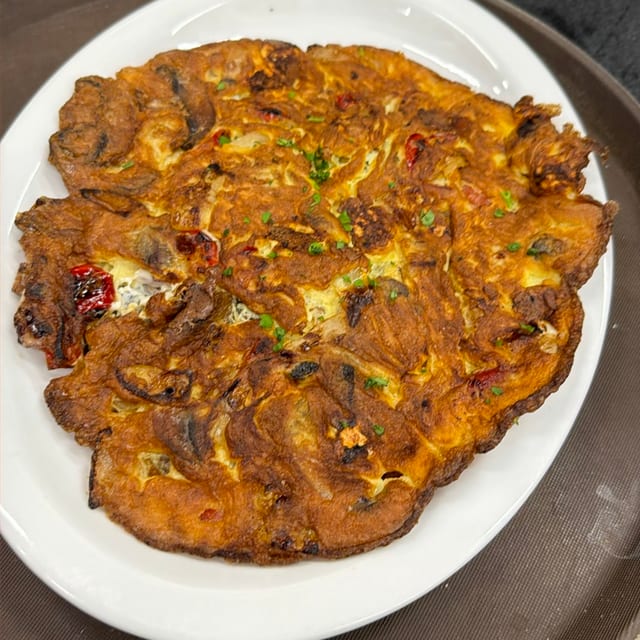 Pepper & Egg Frittata Or Potatoe And Egg.