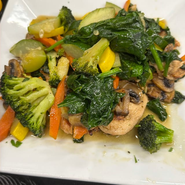 Chicken Vesuvio.