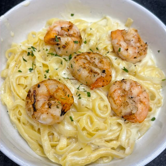 Fettuccine Alfredo.