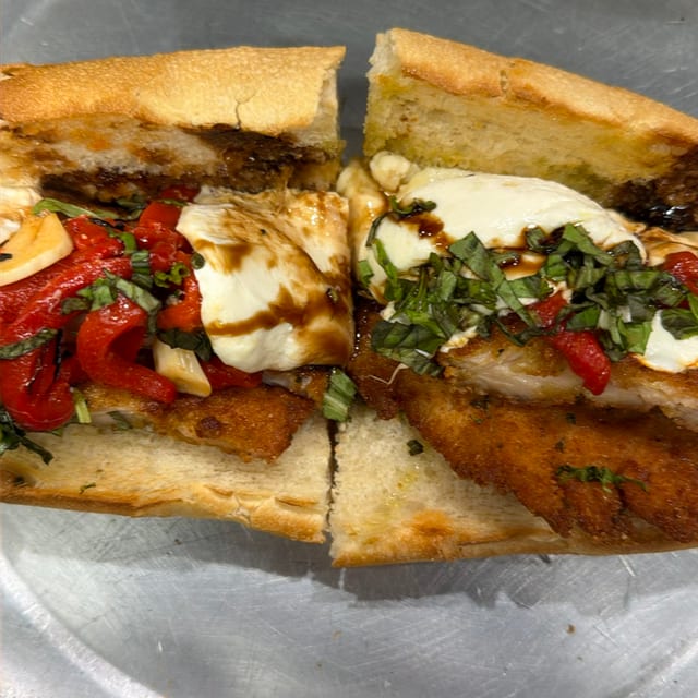 Chicken Napoli Hero.