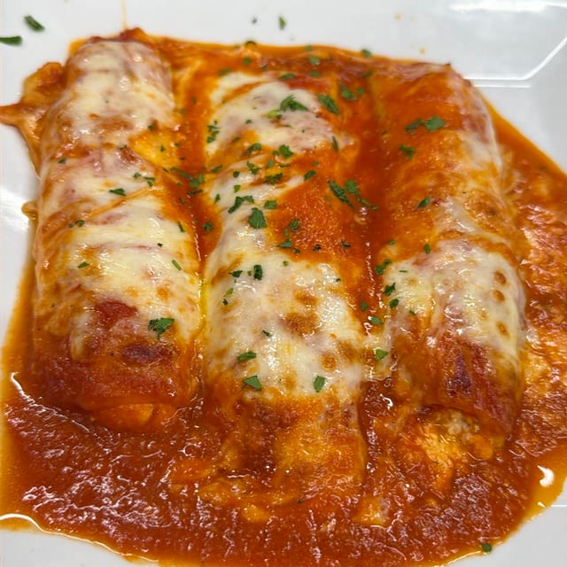 Baked Home Made Pastas.