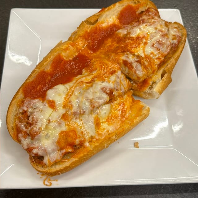 Traditional Parmigiana Hero.
