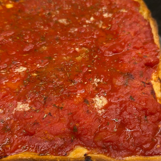 Marinara Sicilian Slice.