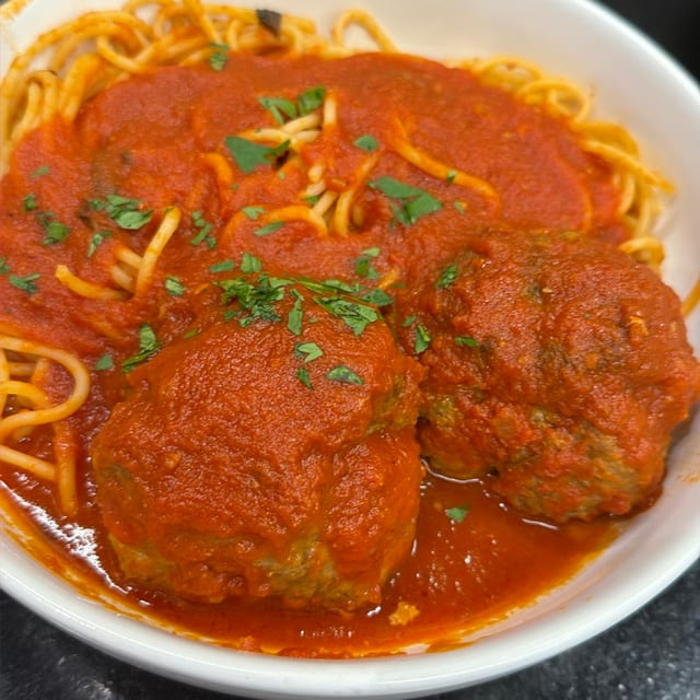 Spaghetti Meatballs.
