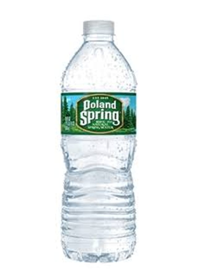 Poland Spring Water.