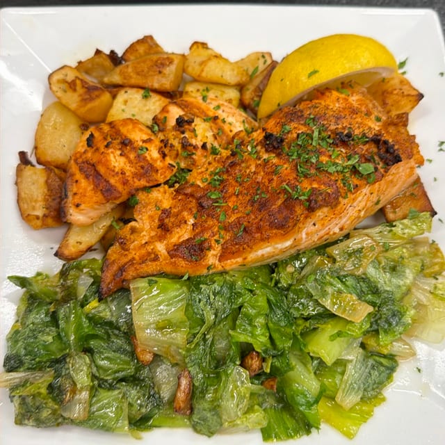 Salmone Oreganato.