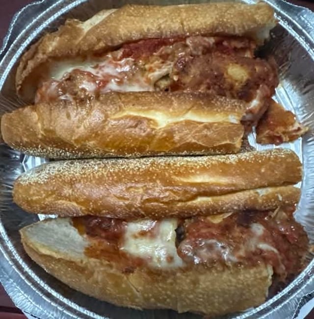 Traditional Parmigiana Hero.
