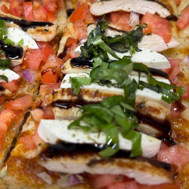 Grilled Chicken Capricciosa.