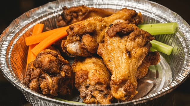 Homemade Wings.